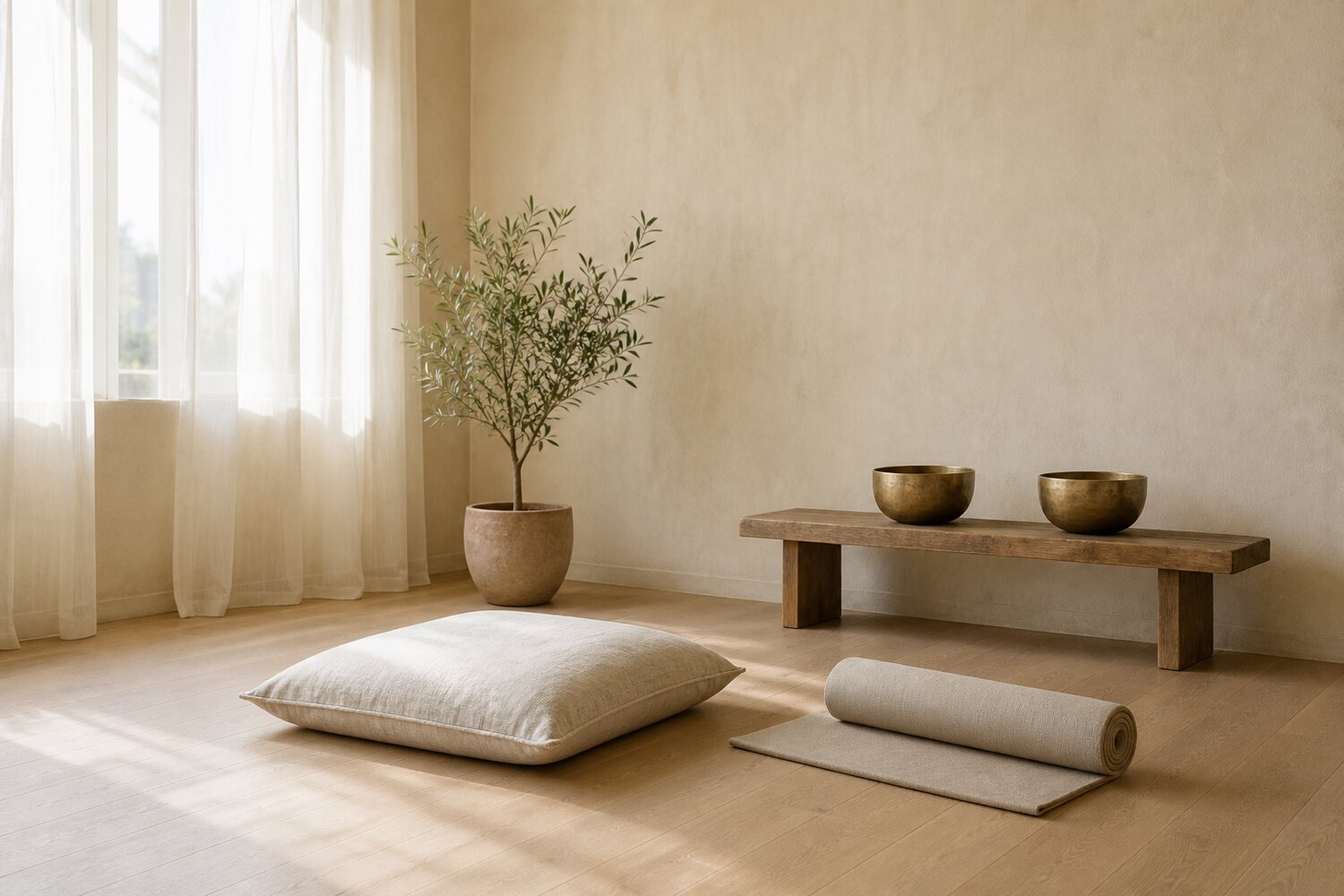 The healing space at Rae of Light SG
