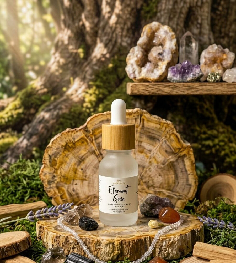 Element Gaia energy infused essential oil by Rae of Light SG